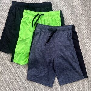 Three pair kids Russell Athletic gym shorts Size XL 14-16